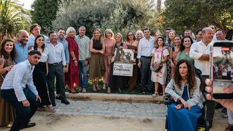 Representantes del PP de C&aacute;diz y del Campo de Gibraltar durante el homenaje a Miguel &Aacute;ngel Blanco celebrado en C&aacute;diz - FOTO: FJ Ben&iacute;tez