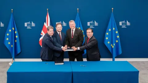 La firma del tratado en Bruselas culmina a&ntilde;os de negociaciones y abre una nueva etapa para Gibraltar y el Campo de Gibraltar