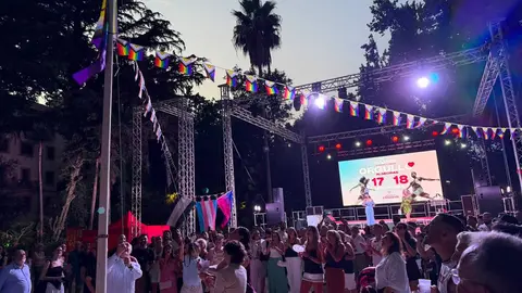 Representantes municipales y de la Asociaci&oacute;n Iwales participan en los actos centrales del Orgullo de Algeciras