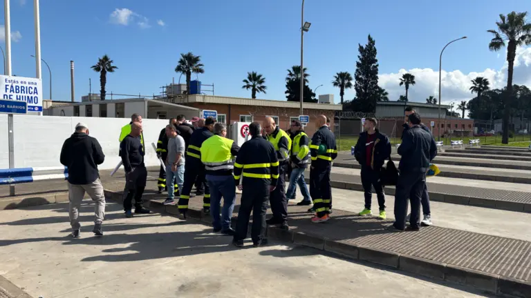 Concentración Acerinox, un año después del inicio de la huelga1