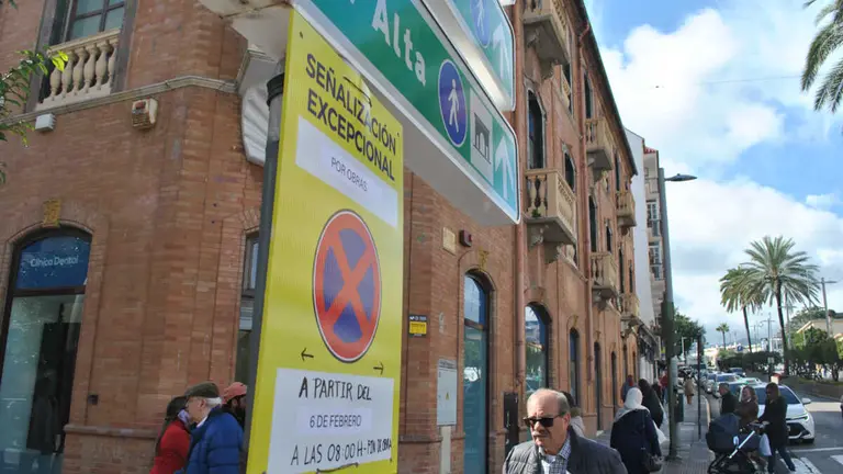 Atentos a las nuevas rutas: obras en Blas Infante del 4 al 7 de noviembre