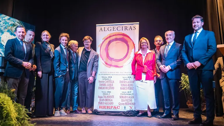 Imagen de la presentaci&oacute;n de los carteles de la Feria Taurina celebrada recientemente en Algeciras - FOTO: FJ Ben&iacute;tez