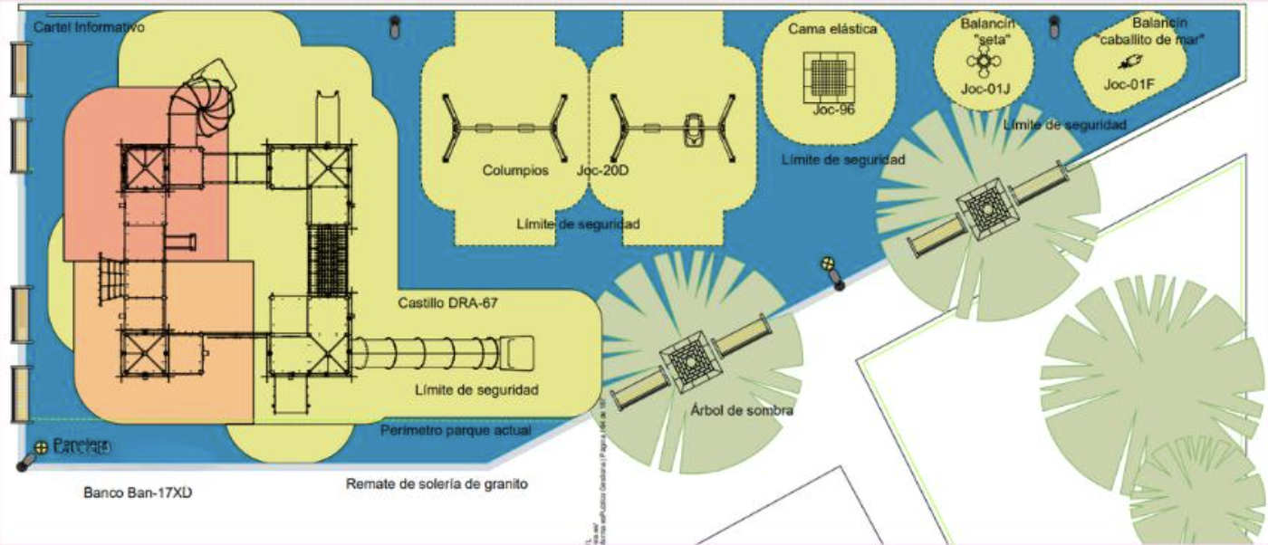 Plano de la actuación