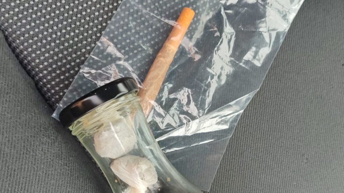 Parte de la incautación llevada a cabo por los agentes