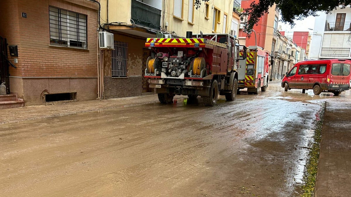 Panorama desolador el que se han encontrado trabajadores de Acerinox en localidades valencianas3