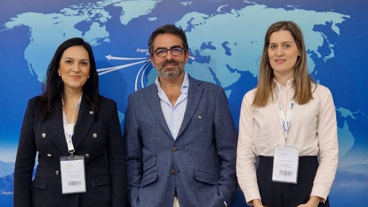 Parte de la delegación algecireña desplazada hasta Turquía