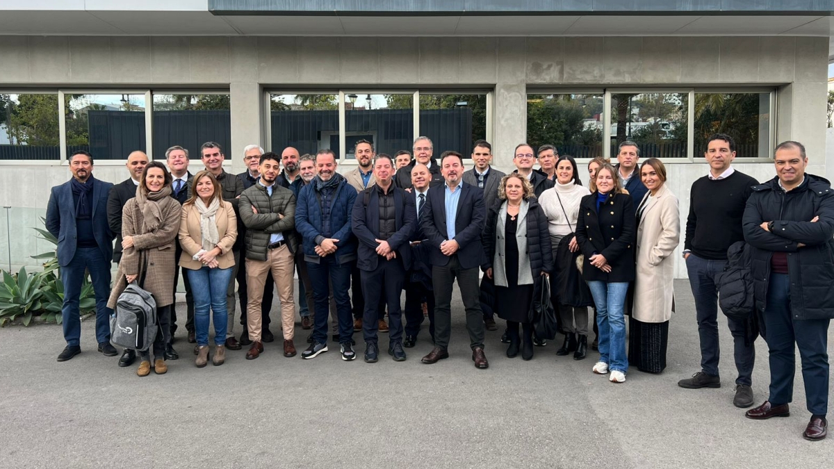 Representantes de la comarca, en su visita a Tánger 4