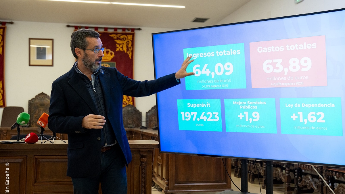 El alcalde, Juan Franco, ha detallado todos los números de los próximos presupuestos