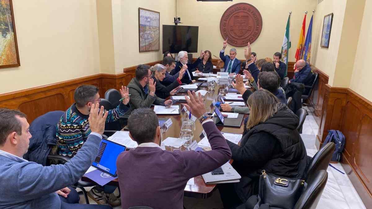 Una de las votaciones llevadas a cabo en la sesión de este miércoles