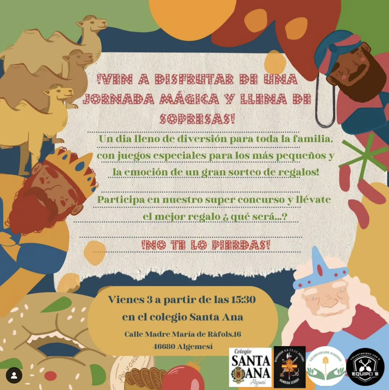 Anuncio publicado en redes sociales por el colectivo de voluntarios de Algemesí