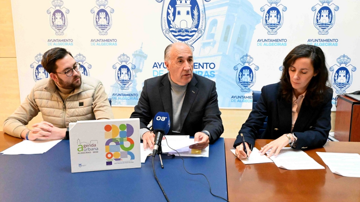 Marquez, Landaluce y Rodríguez, han ofrecido detalles de todos los proyectos 