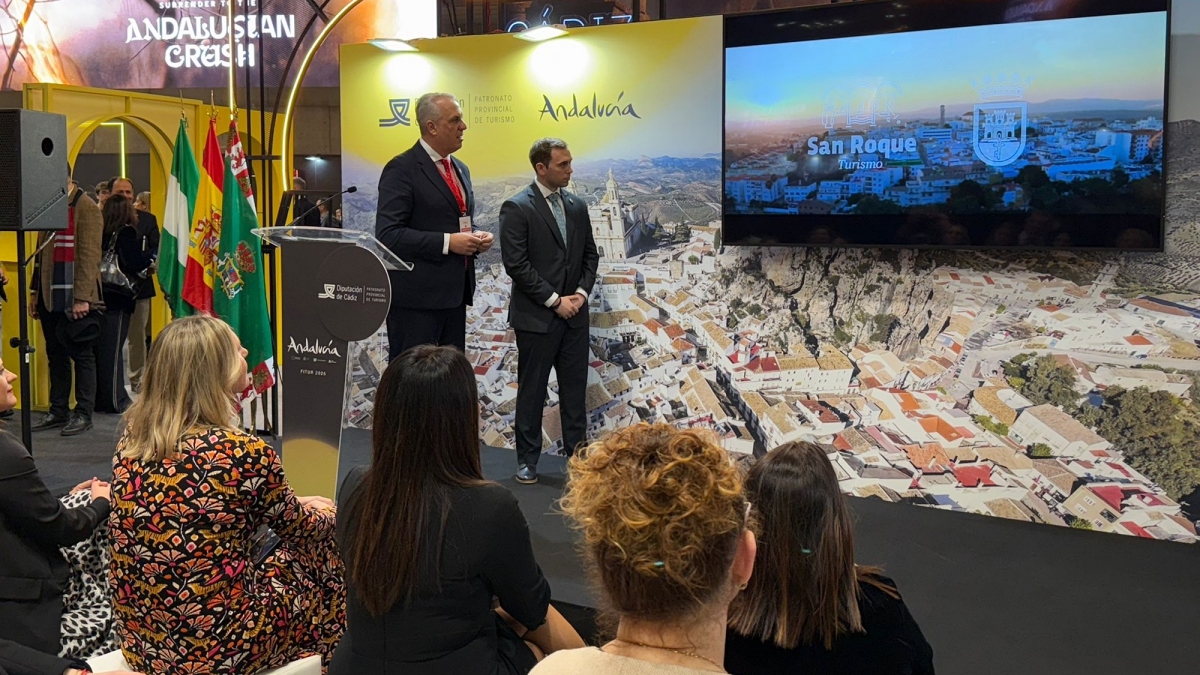Ruiz Boix, durante la presentación del vídeo promocional del Ayuntamiento en Fitur