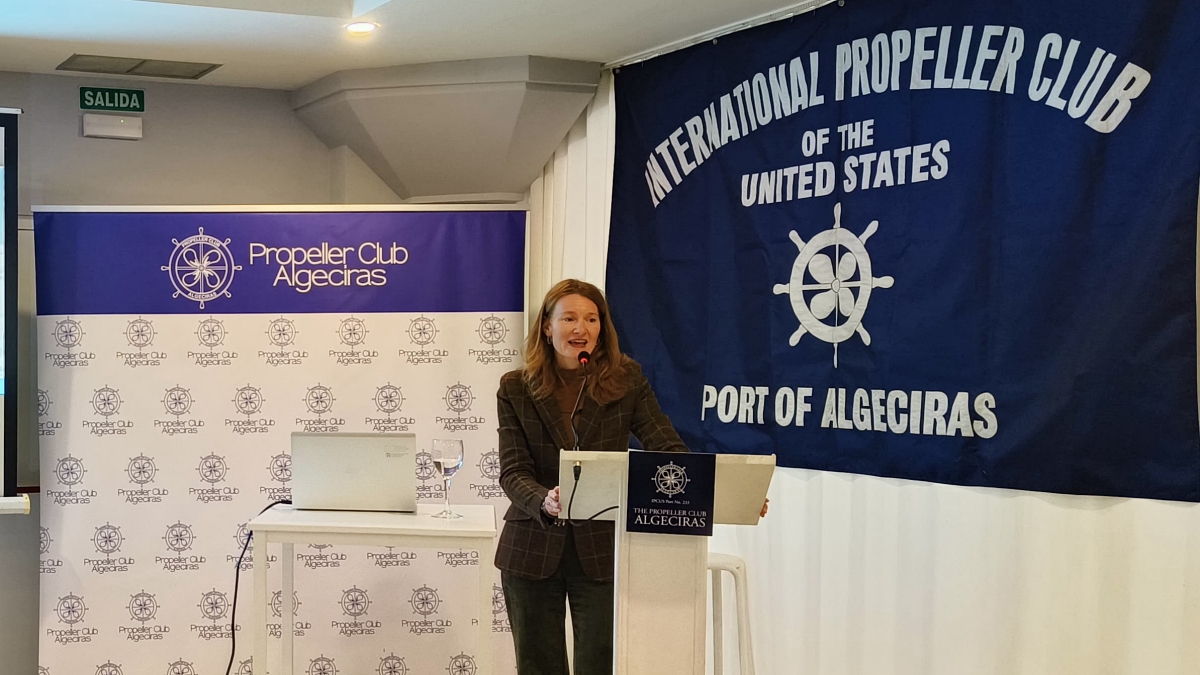 Isabel Sánchez-Trasancos, invitada en la cita organizada por Propeller Club Algeciras