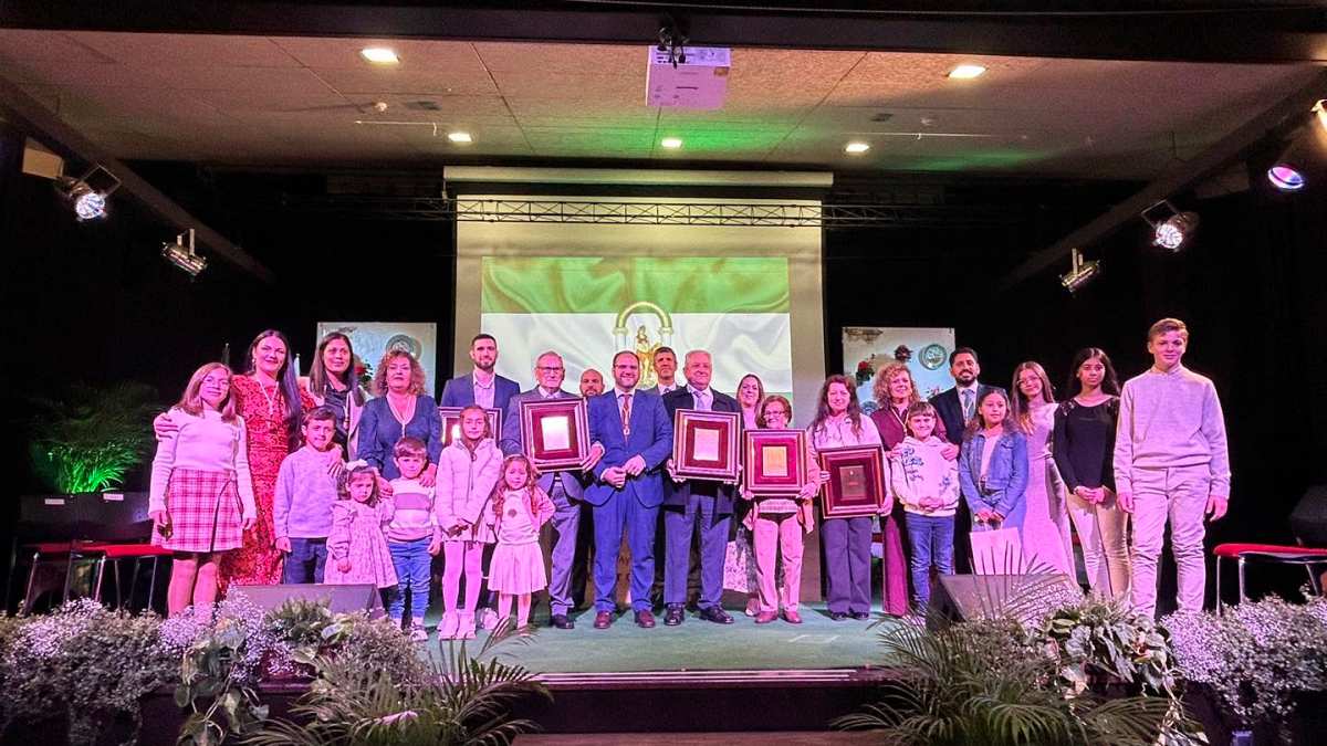Galardonados por el Día de Andalucía en Castellar de la Frontera