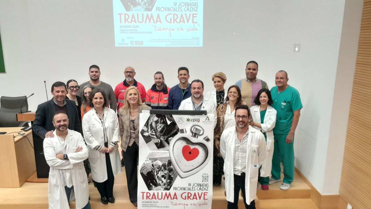 Presentación del cartel jornadas Trauma Grave
