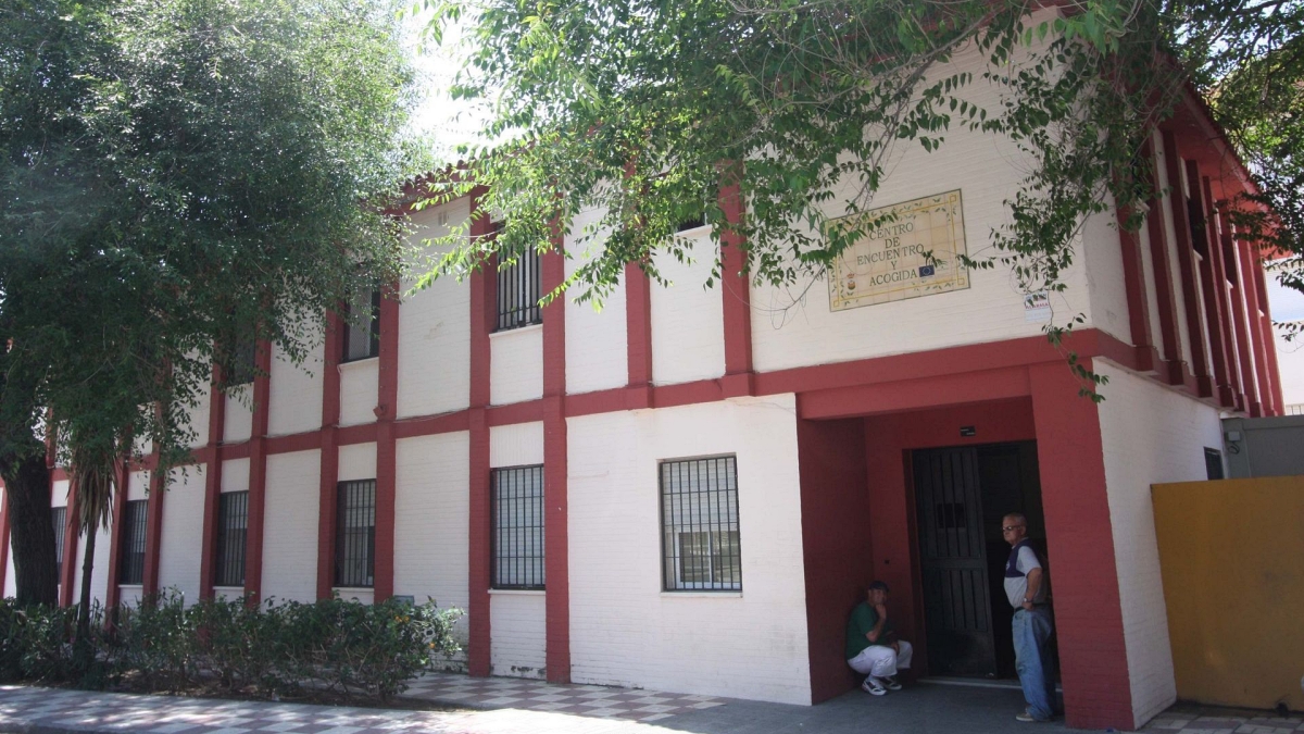 Lugar de encuentro para personas sin hogar en La Línea