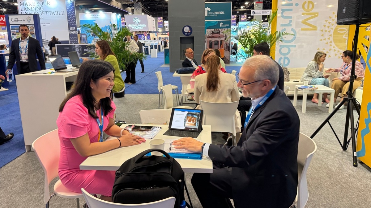 Kevin Bossino, en la Seatrade Cruise Global 2025 (1)