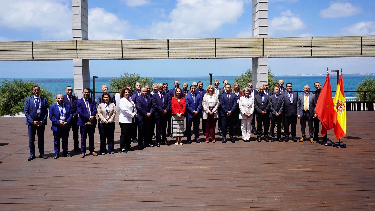 Comisión Mixta Hispano-Marroquí, reunida este miércoles en Cádiz.