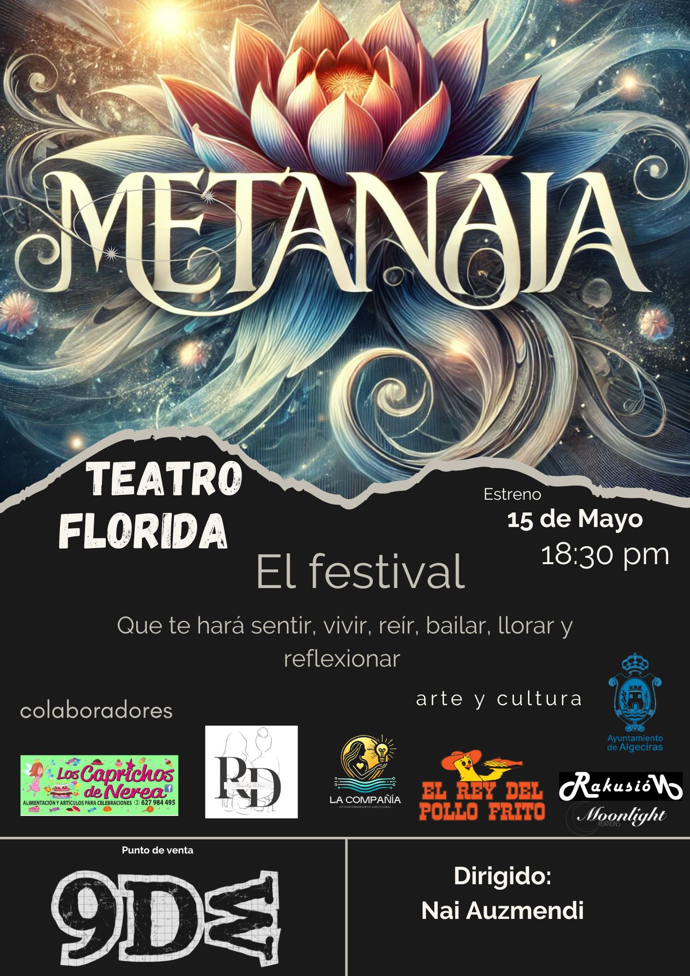 El show Metania, que hará vibrar a los asistentes al teatro algecireño