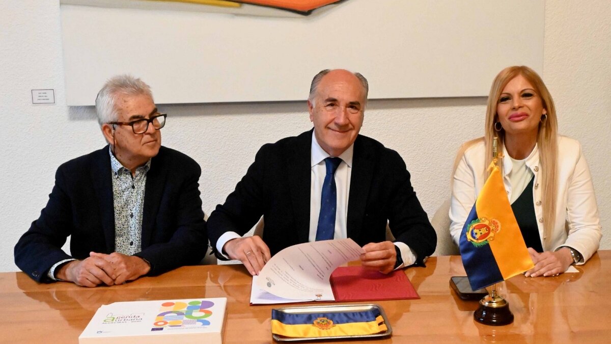 Momento de la firma del acuerdo 