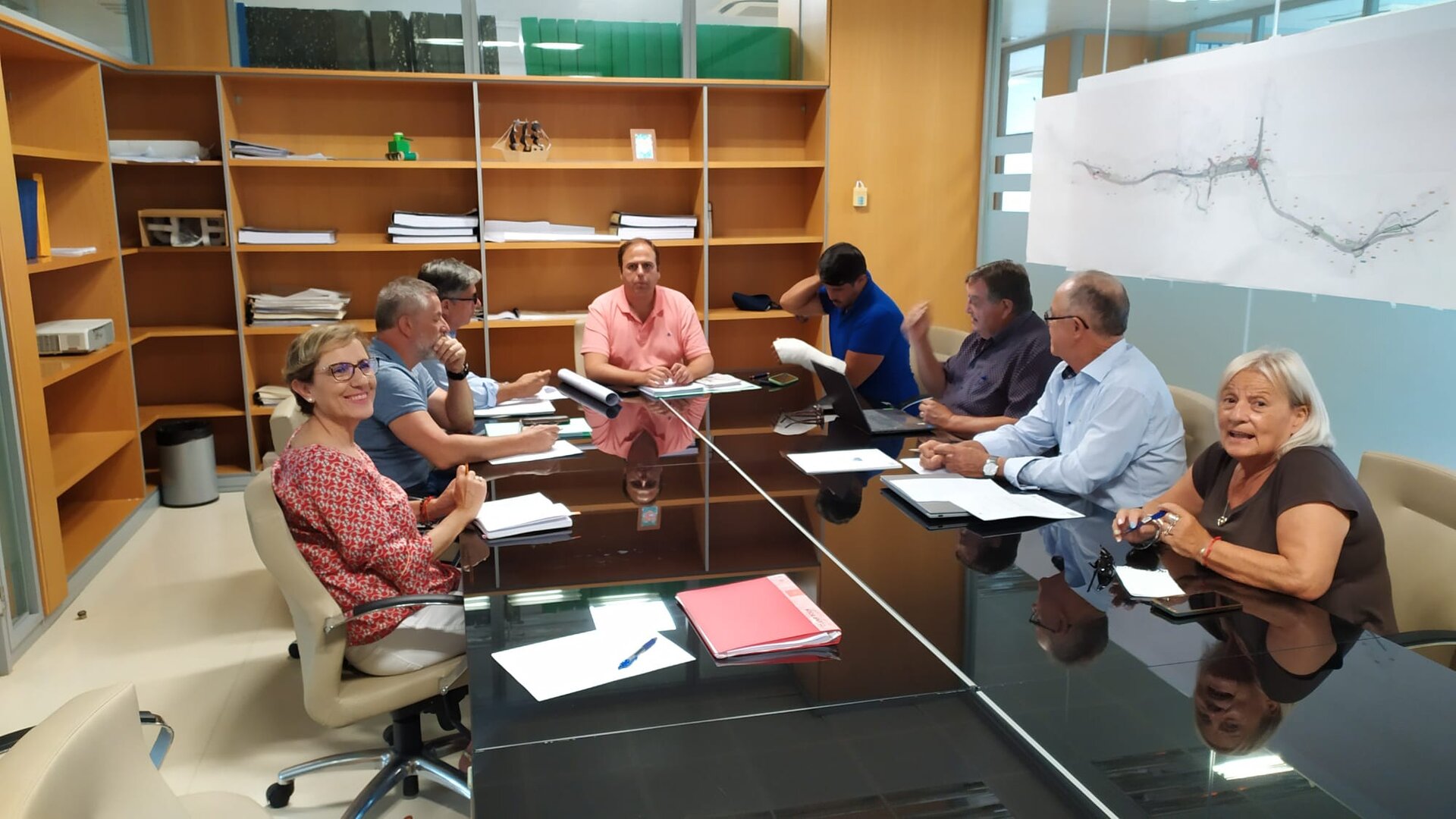 Reunión de Fapacsa en la revisión del mapa de ruido