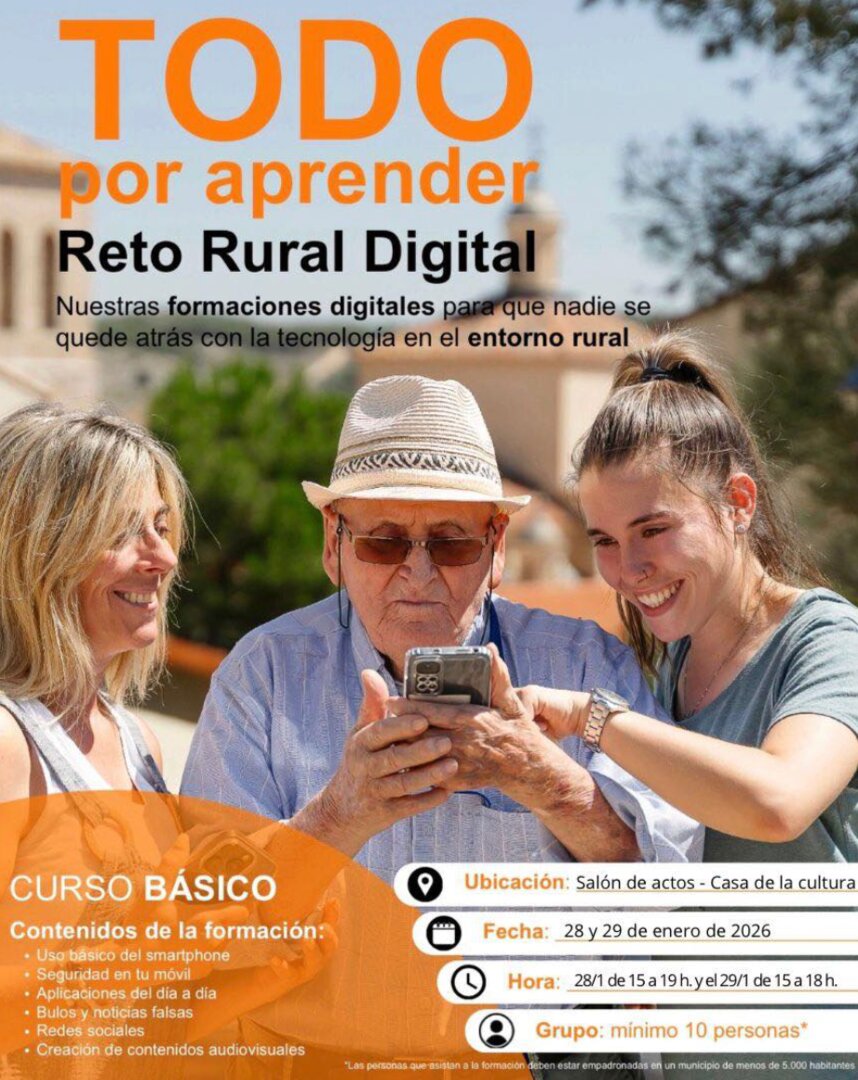 Cartel Reto Rural Digital
