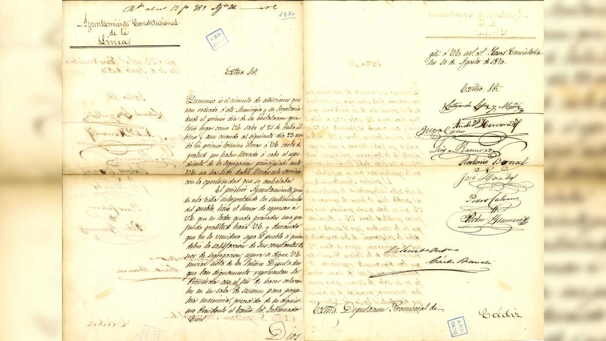 Archivo Histórico Provincial de Cádiz - FOTO: Archivo Histórico Provincial de Cádiz