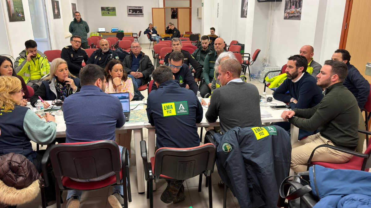 reunión del puesto de mando avanzado