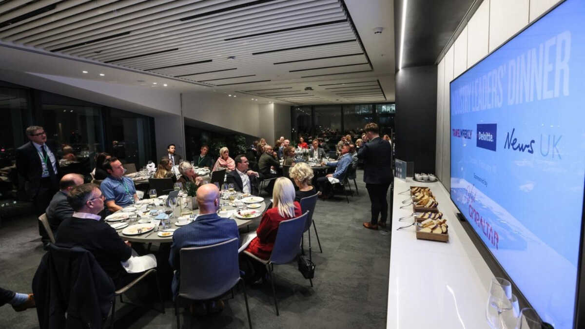 Cena de Líderes del Sector celebrada en Londres con participación del ministro de Turismo de Gibraltar
