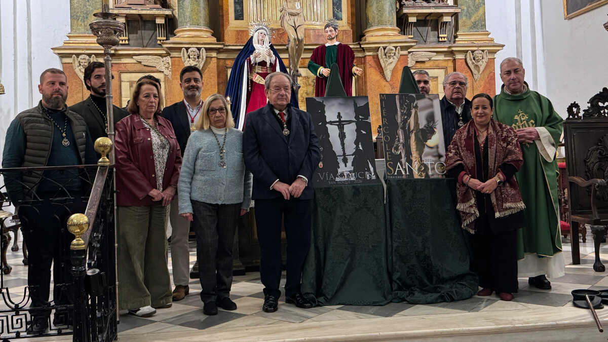 Presentación de los carteles del Vía Crucis y Miércoles Santo