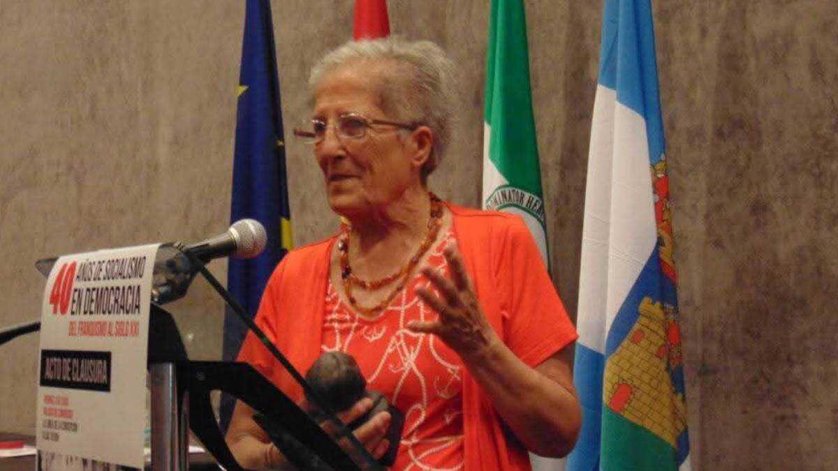 Isabel Rodríguez en el Palacio de Congresos